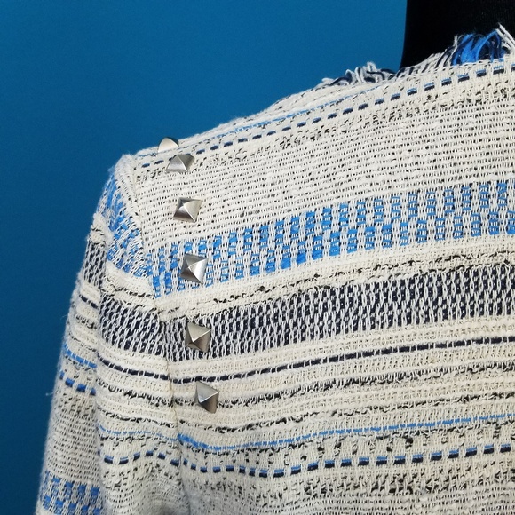 🤠🐎 AMERICAN RAG Western Fringe Jacket with Embellishments - Picture 4 of 5